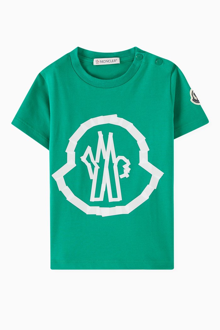 

Logo T-shirt in Cotton Jersey, Green
