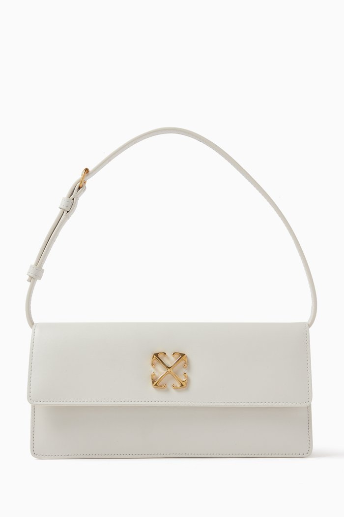 

Jitney 1.0 Shoulder Bag in Leather, White