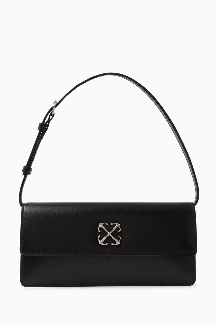 

Jitney 1.0 Shoulder Bag in Calf Leather, Black