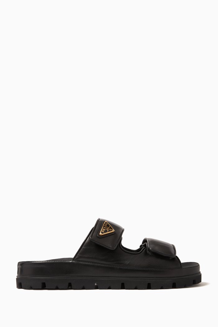

Sandals in Nappa Leather, Black