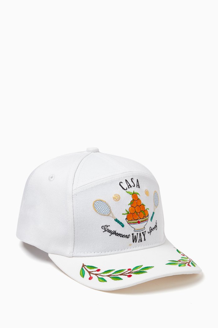 

Casa Way Cap in Cotton, White