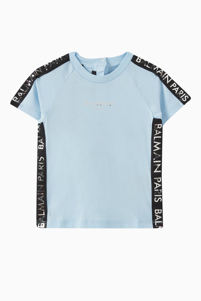 

Logo T-Shirt in Cotton, Blue