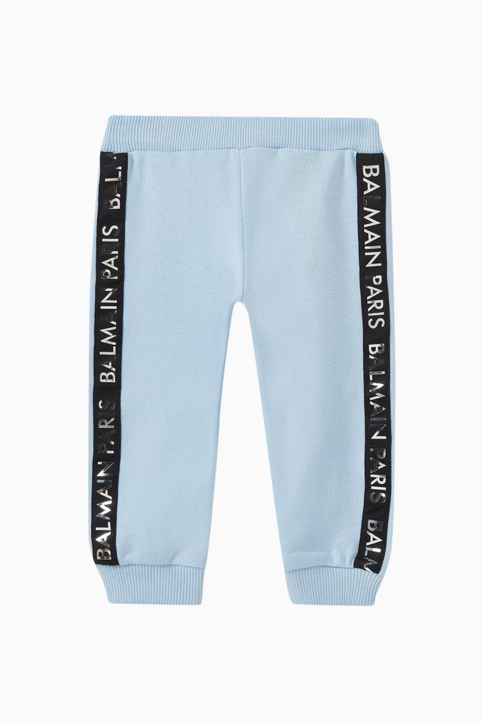 

Logo Joggers in Cotton, Blue