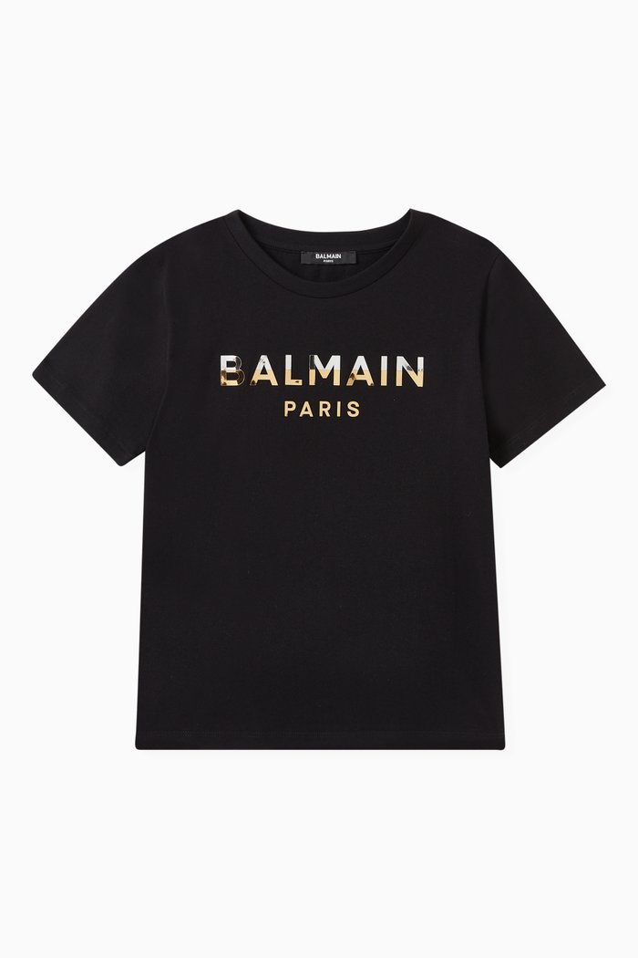 

Logo T-shirt in Cotton, Black