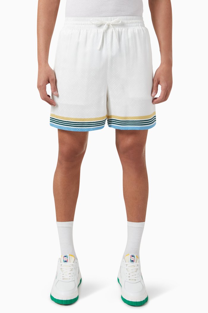 

Casa Way Shorts in Silk-twill, White