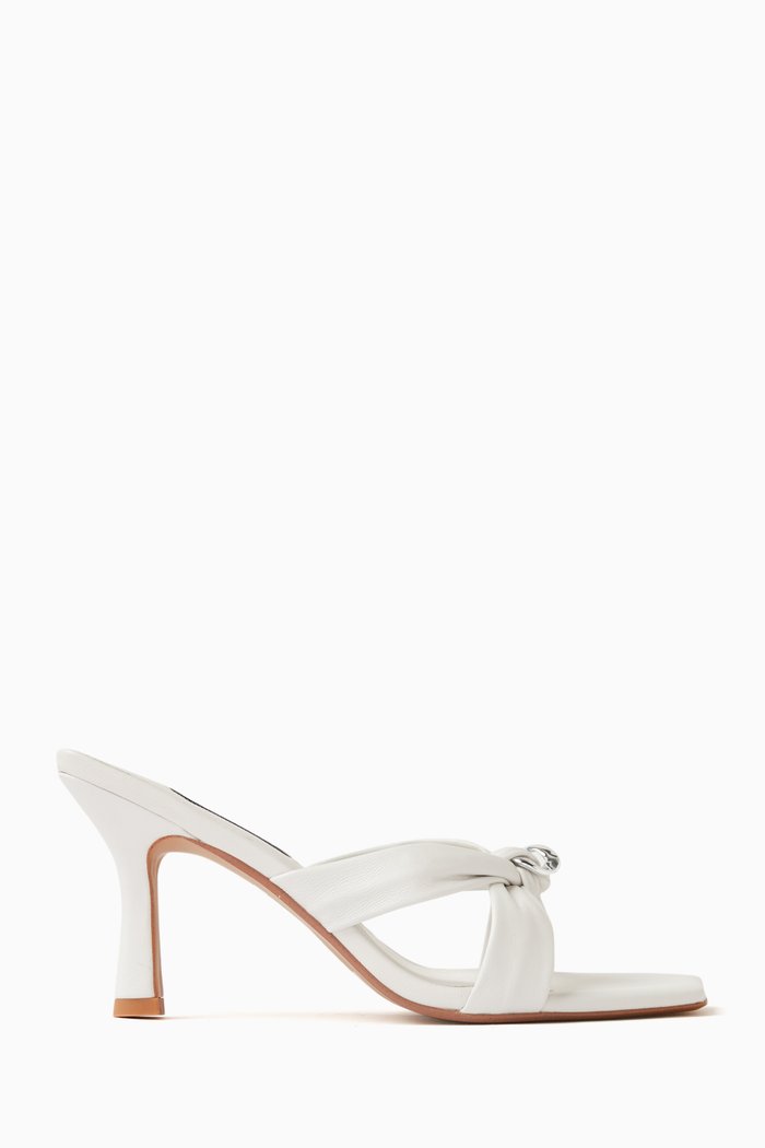 

Umbra 95 Sandals in Leather, White