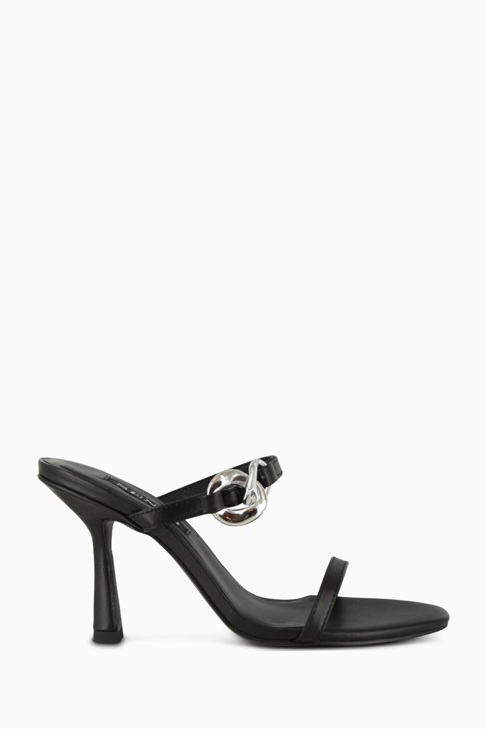 

Kiana 100 Sandals in Leather, Black