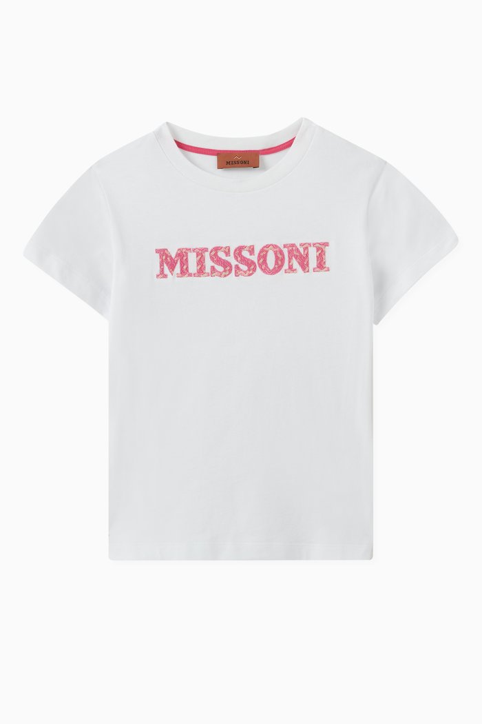 

Logo T-shirt in Cotton, White