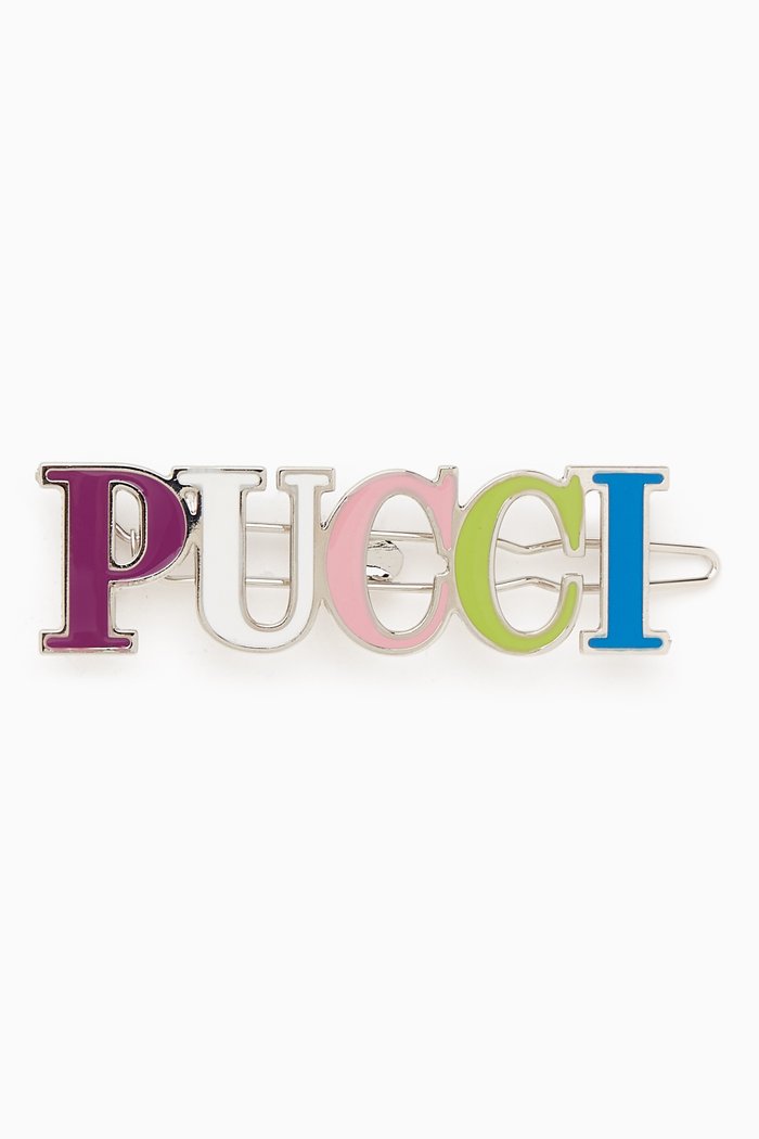 

Logo Brooch, Multicolour