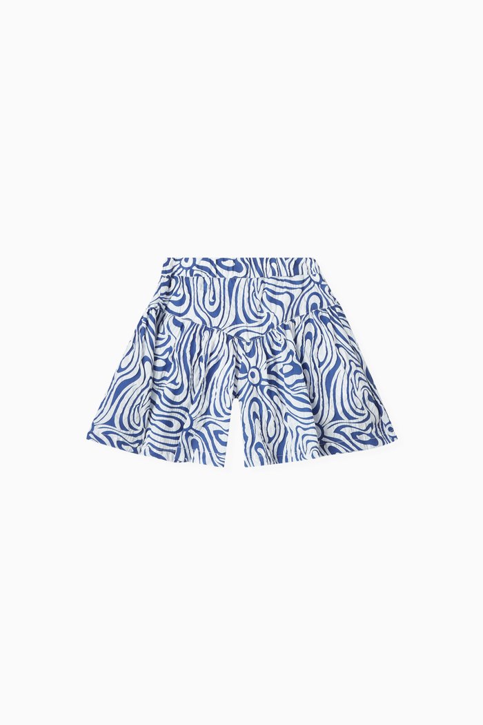 

Marmo Print Shorts, Blue