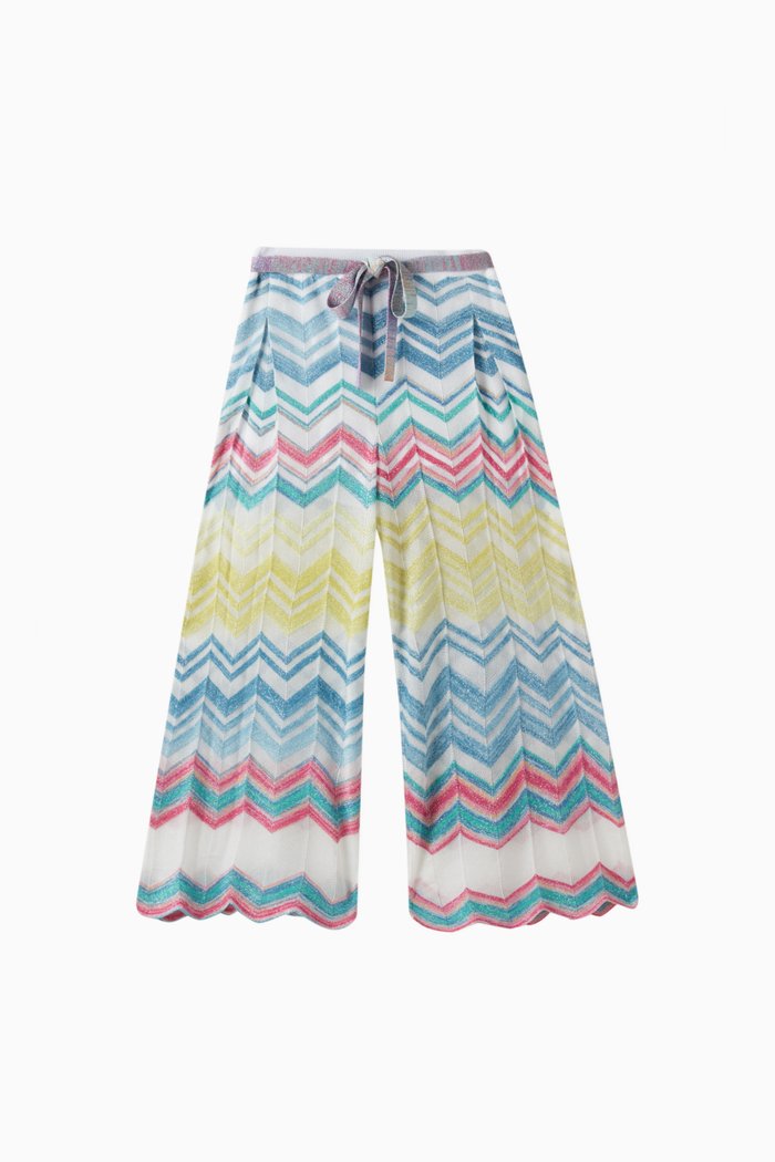 

Zigzag Pants in Viscose-blend, Multicolour