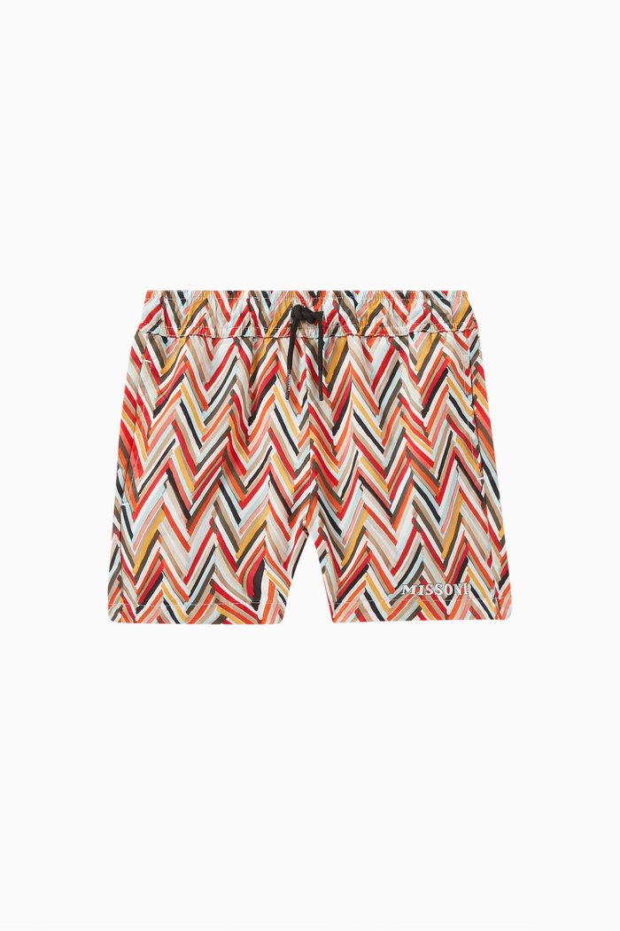 

Logo Swim Shorts in Nylon, Multicolour
