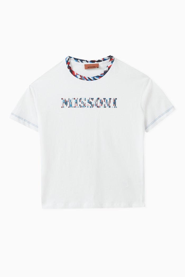 

Logo T-shirt in Cotton, White