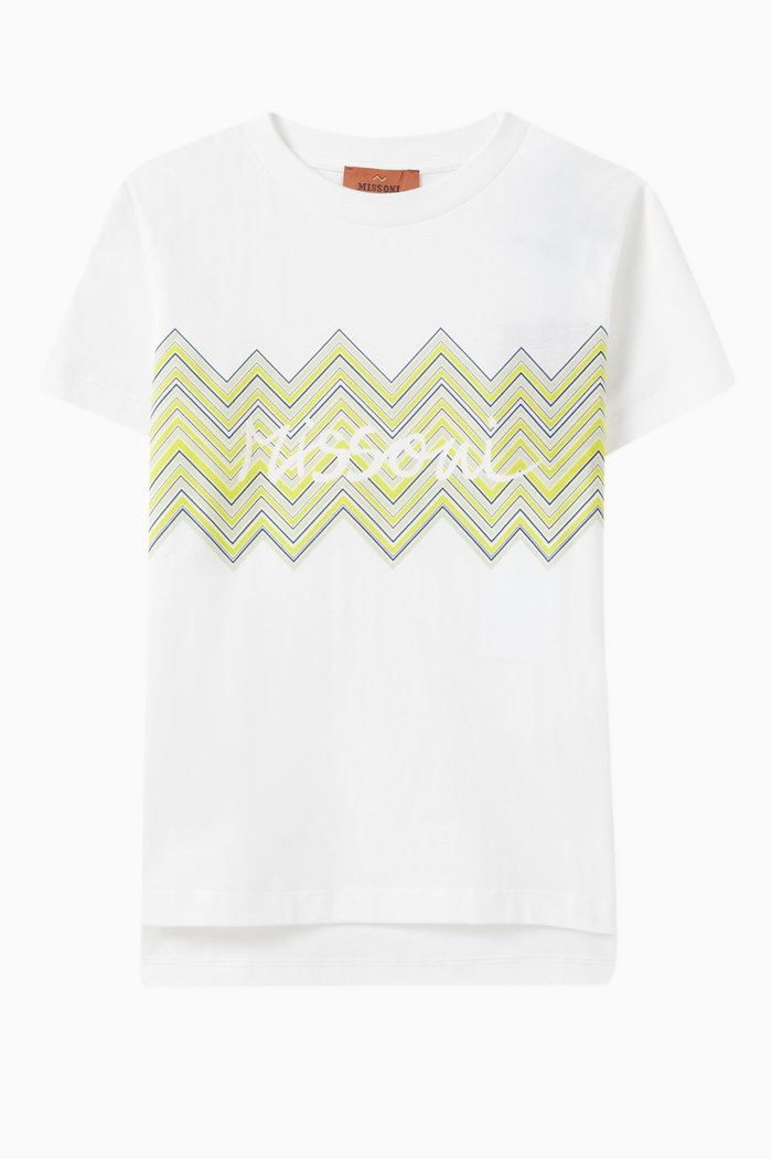 

Logo T-shirt in Cotton, White