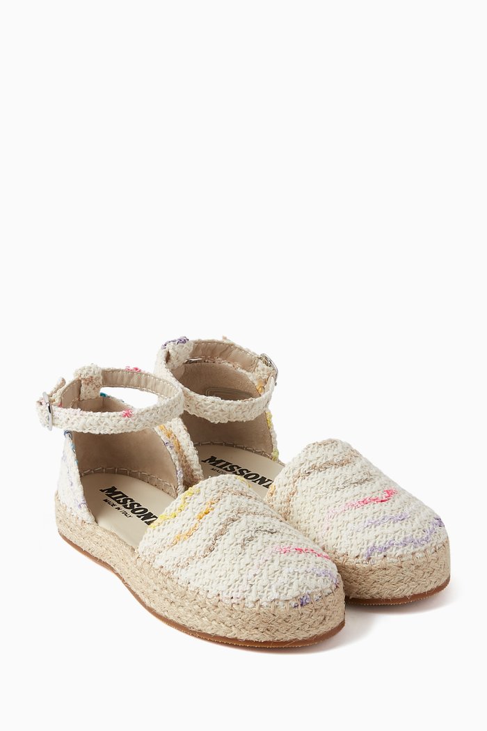 

Espadrilles in Crochet, Neutral