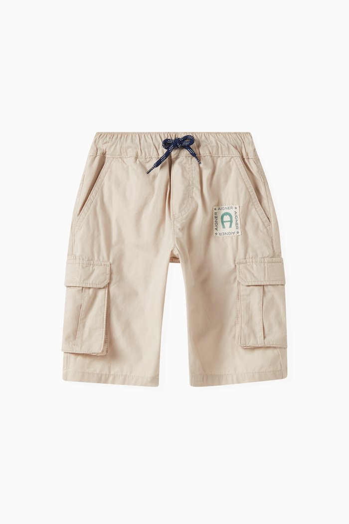 

Bermuda Shorts in Poplin, Neutral