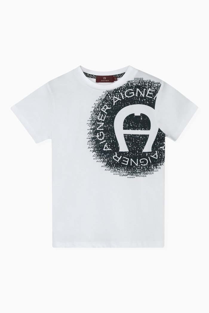 

Logo T-shirt in Cotton, White