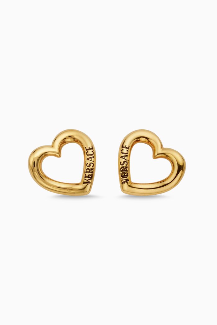 

V-Love Earrings in Metal, Gold