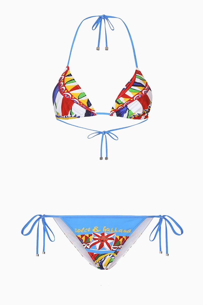 

Carreto Print Bikini Set, Multicolour