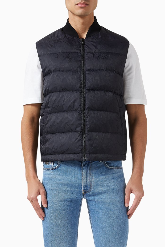 

Puffer Vest Jacket, Blue
