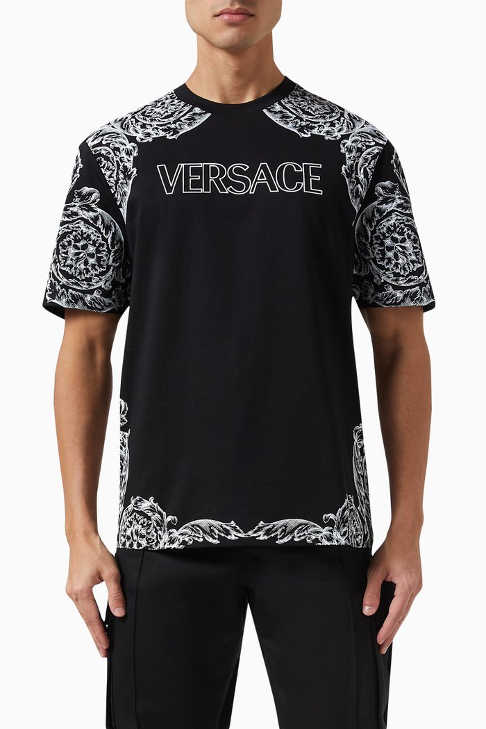 

Logo T-shirt in Jersey, Black