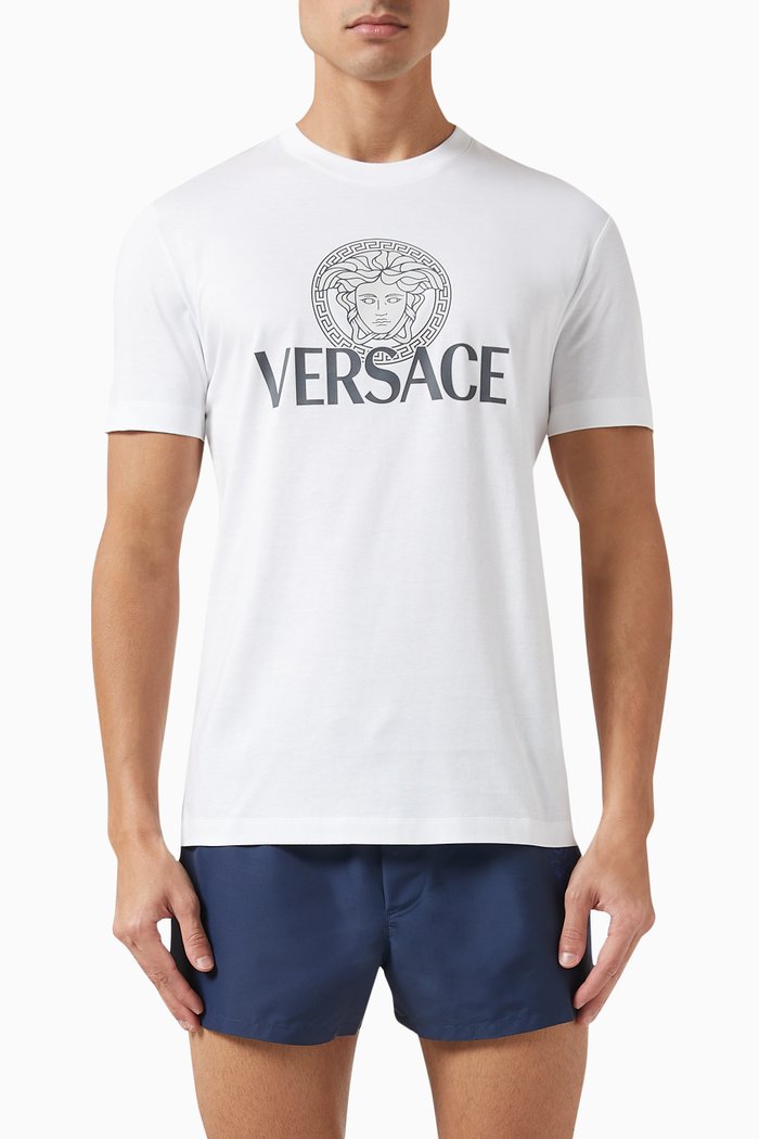

Medusa T-shirt in Jersey, White
