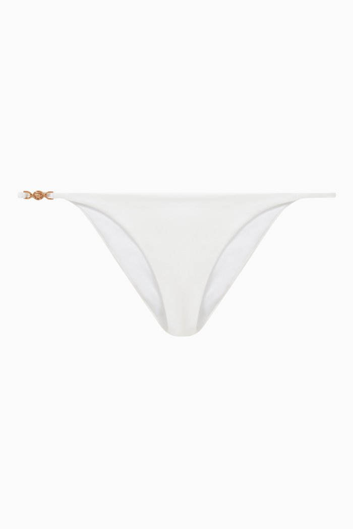

Medusa '95 Bikini Bottom in Stretch Nylon, White