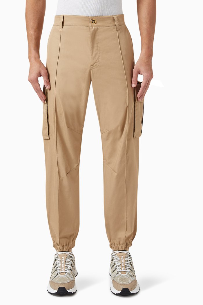 

Cargo Pants in Gabardine, Neutral