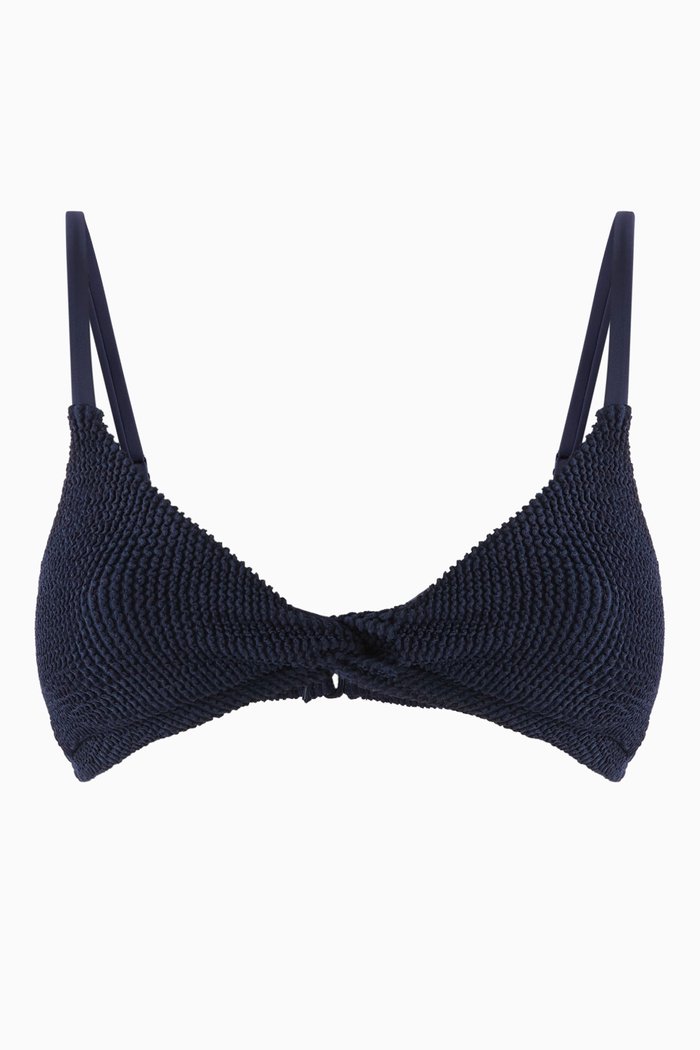 

Always Fits Twist Bikini Top, Blue