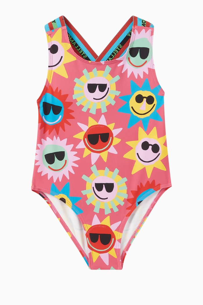 

Sun Print Swimsuit, Multicolour