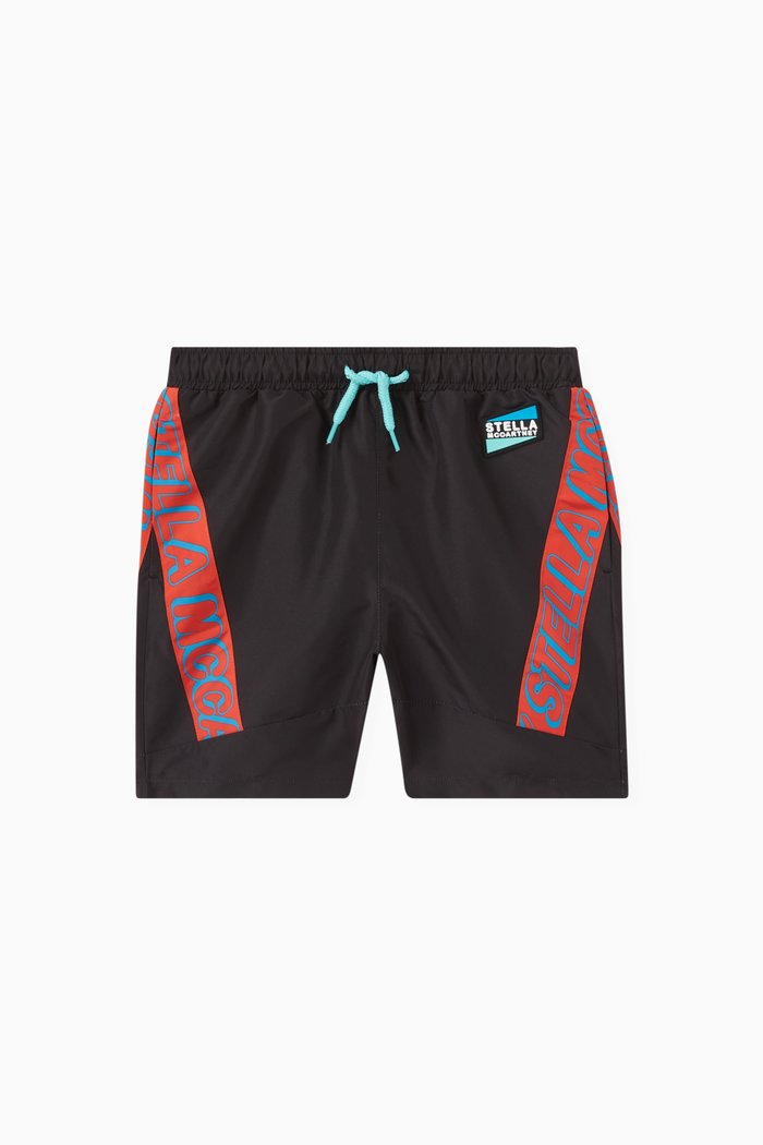 

Logo Swim Shorts, Black