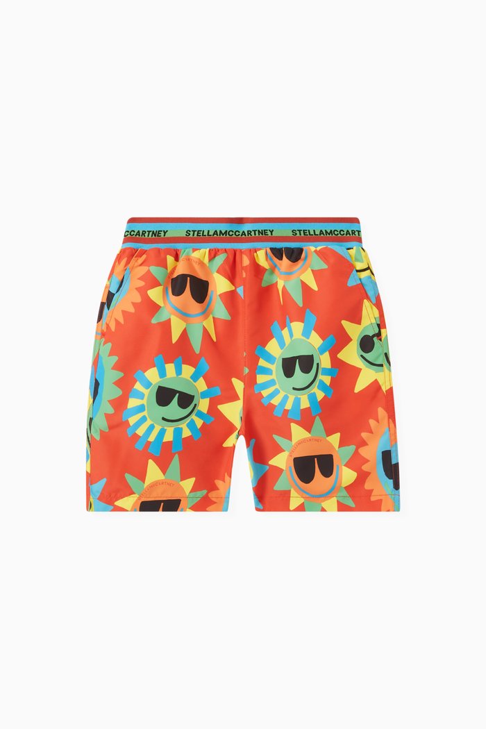 

Sun Print Swim Shorts, Multicolour