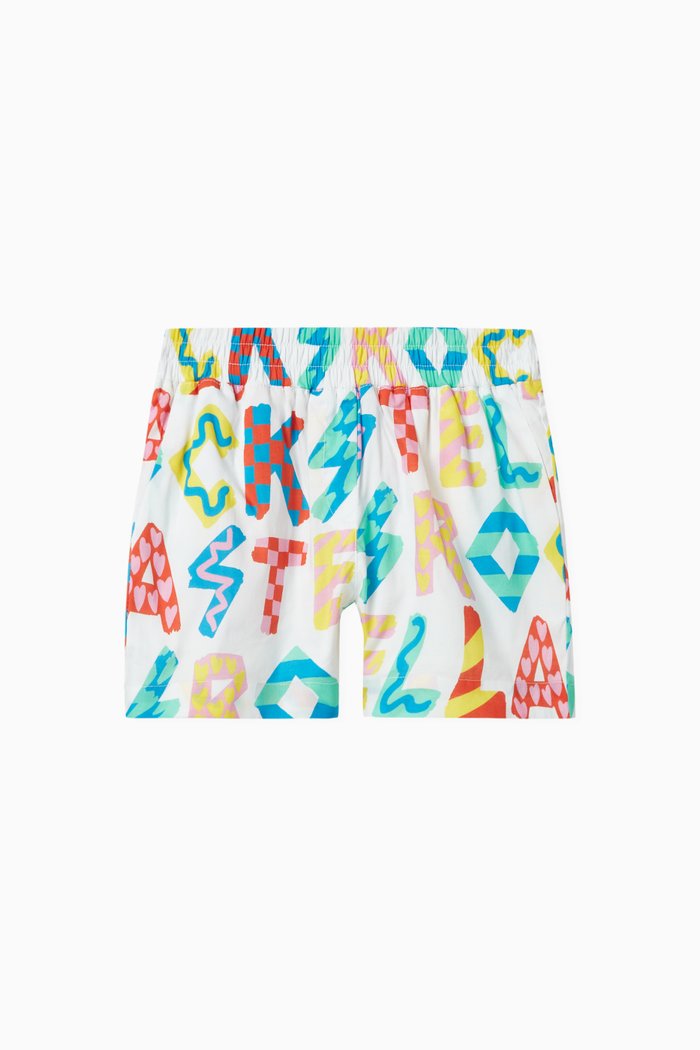 

Printed Shorts in Organic Cotton, Multicolour