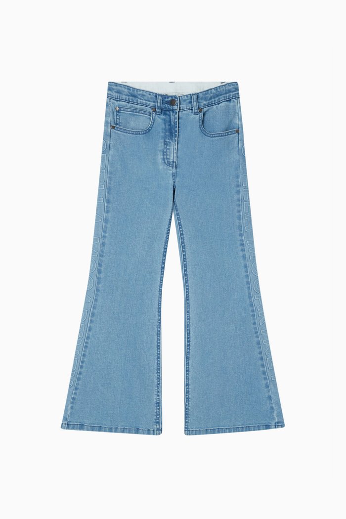 

Flared Jeans in Denim, Blue