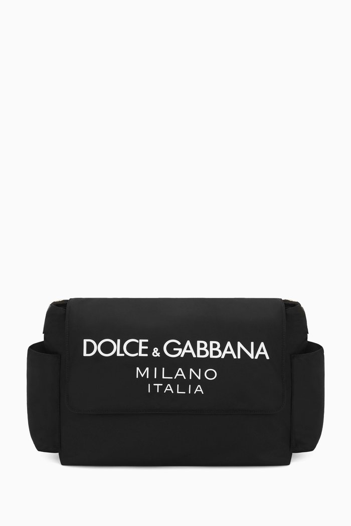 

Logo Changing Bag in Nylon, Black