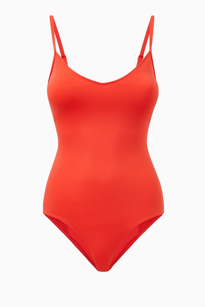 

Sculpt One-piece Swimsuit in Stretch Nylon, Red