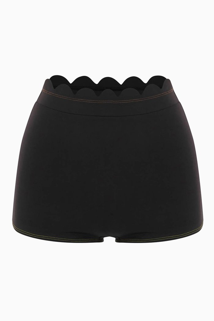 

The Shell Shortie Bikini Briefs, Black