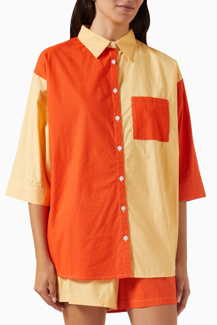 

The Vacay Colour-block Shirt, Multicolour