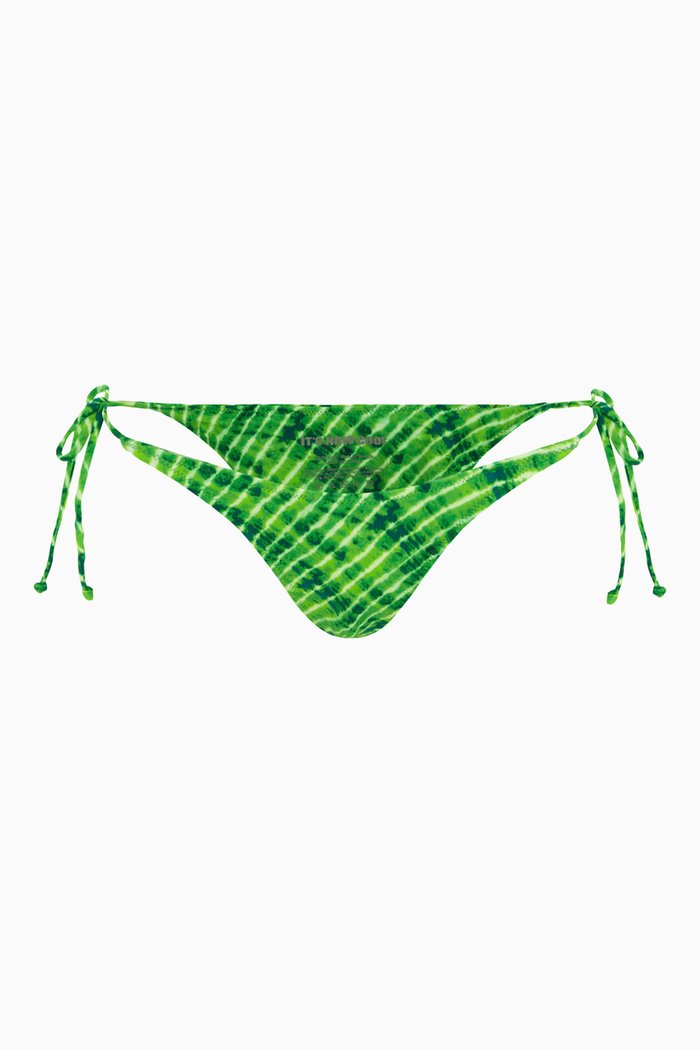 

The 90s Tie Bikini Briefs, Green
