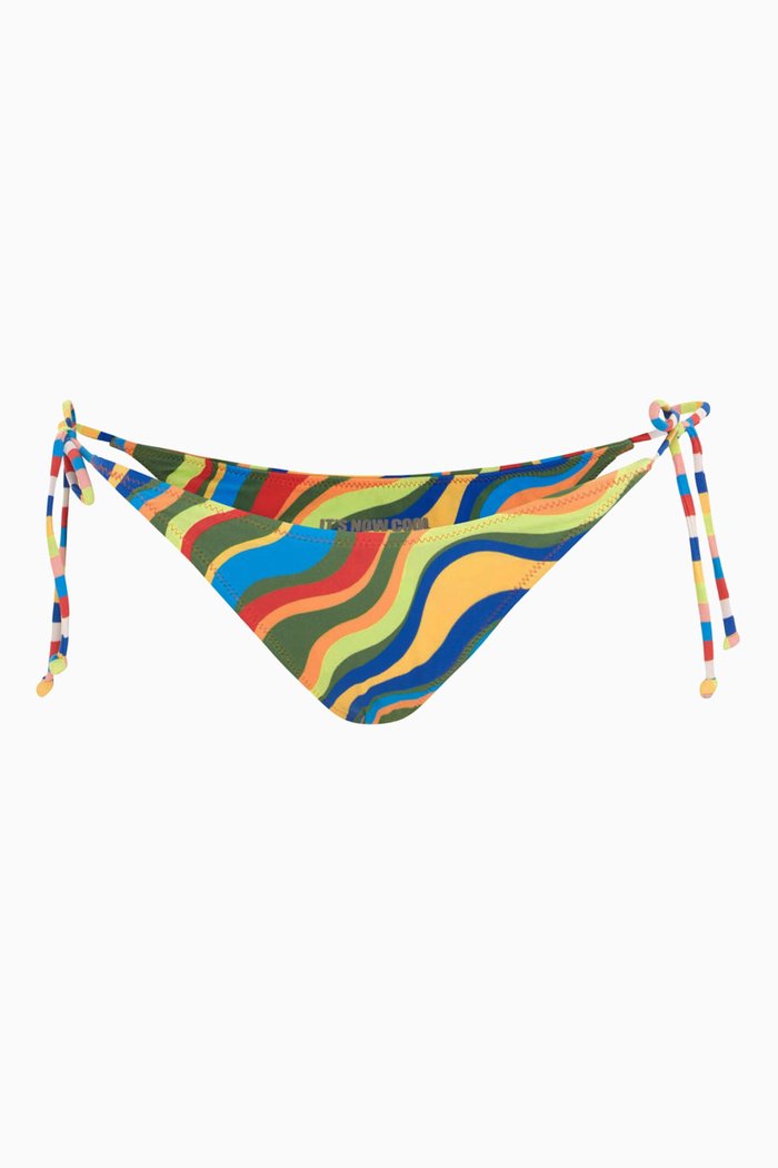 

The 90's Tie-up Bikini Briefs, Multicolour