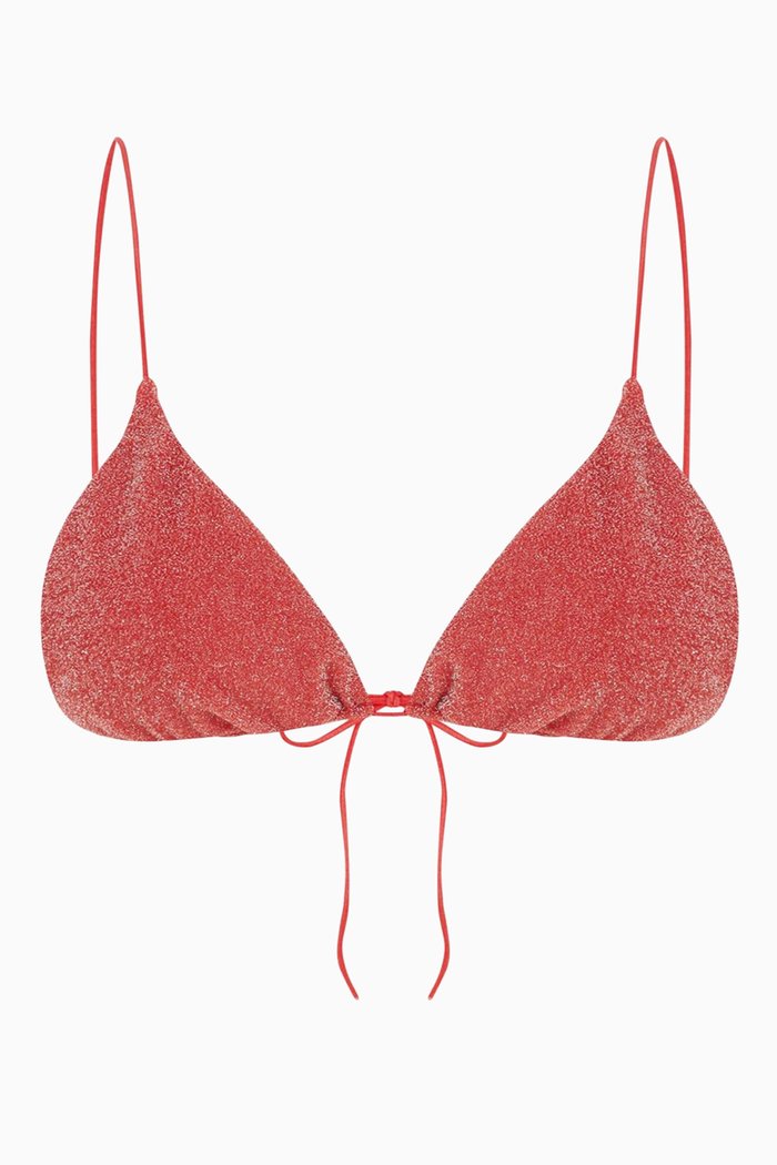 

The String Bikini Top, Red
