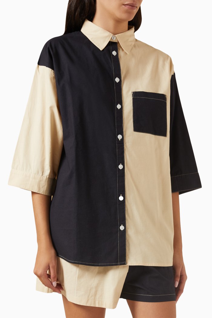 

The Vacay Colour-block Shirt, Multicolour
