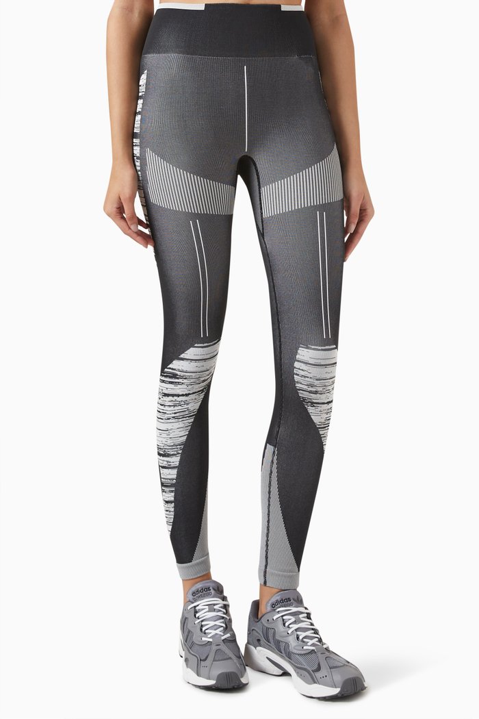 

x Stella McCartney Truestrength Seamless Yoga Leggings, Grey