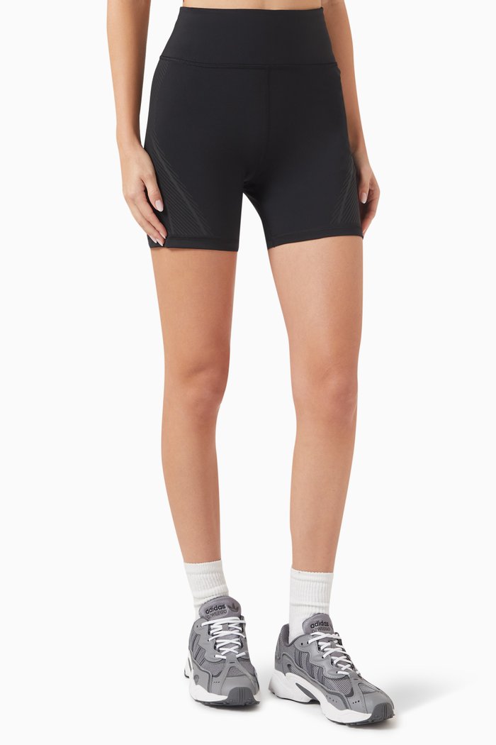 

x Stella McCartney TruePace Running Shorts in Recycled-polyester, Black
