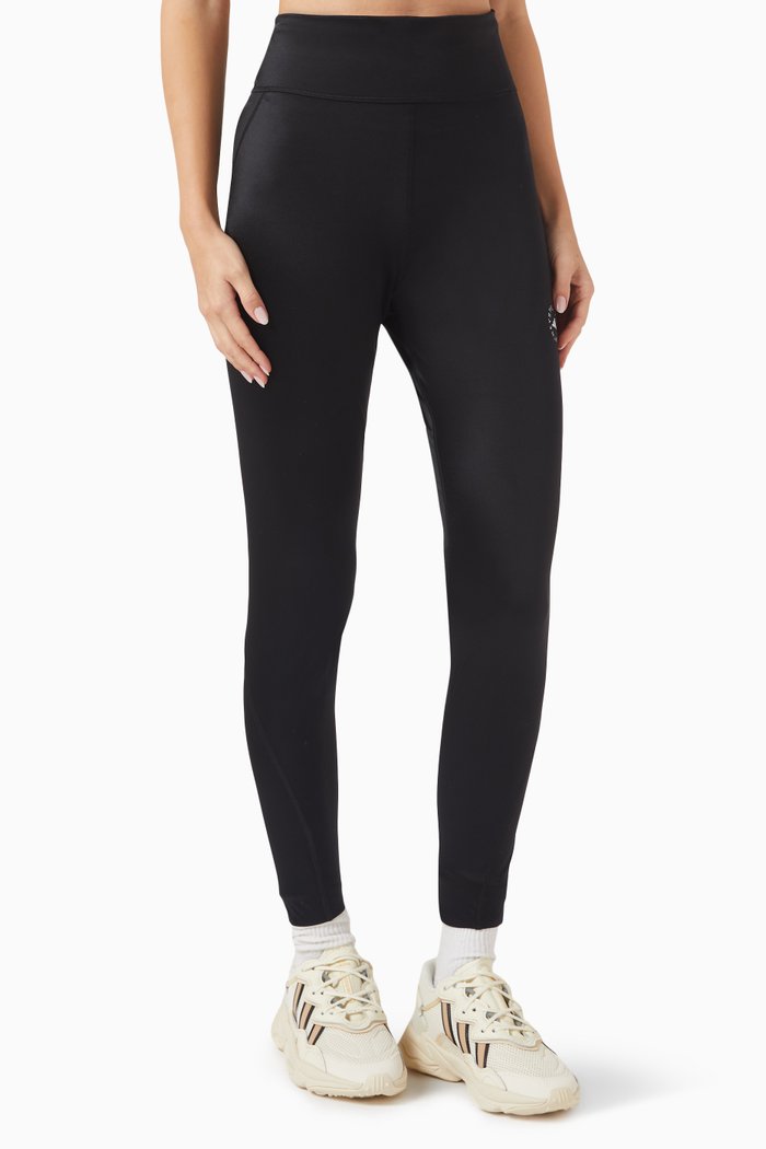

x Stella McCartney High-waisted Leggings in Recycled-polyamide, Black