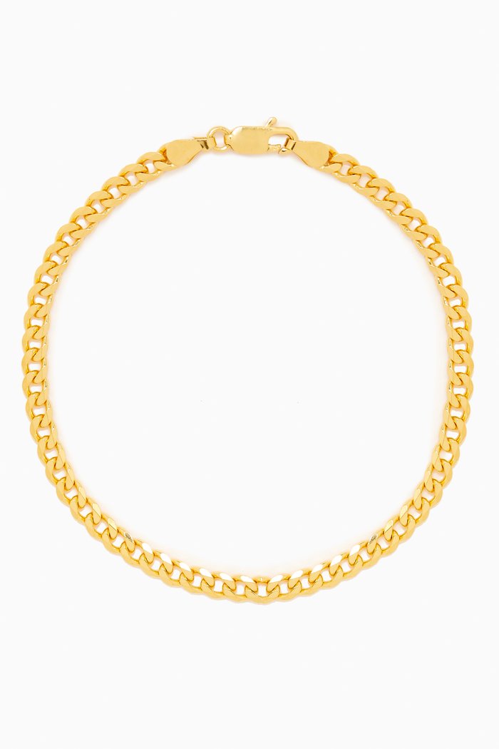 

Terra Chunky Anklet in 18kt Gold-plated Silver