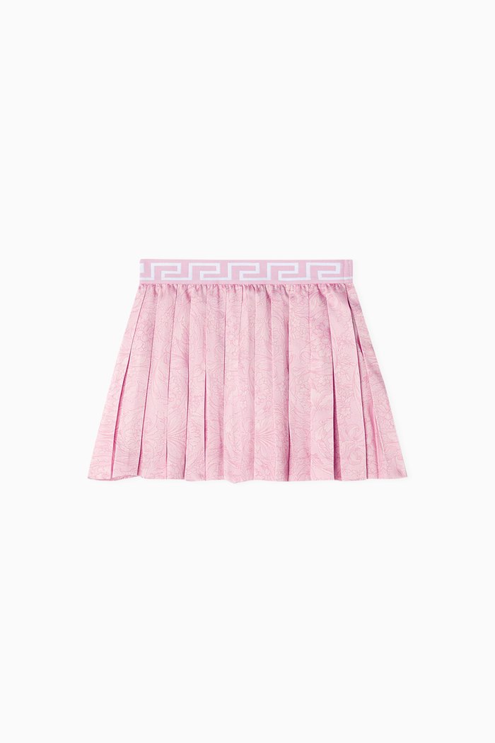 

Barocco Pleated Skirt, Pink