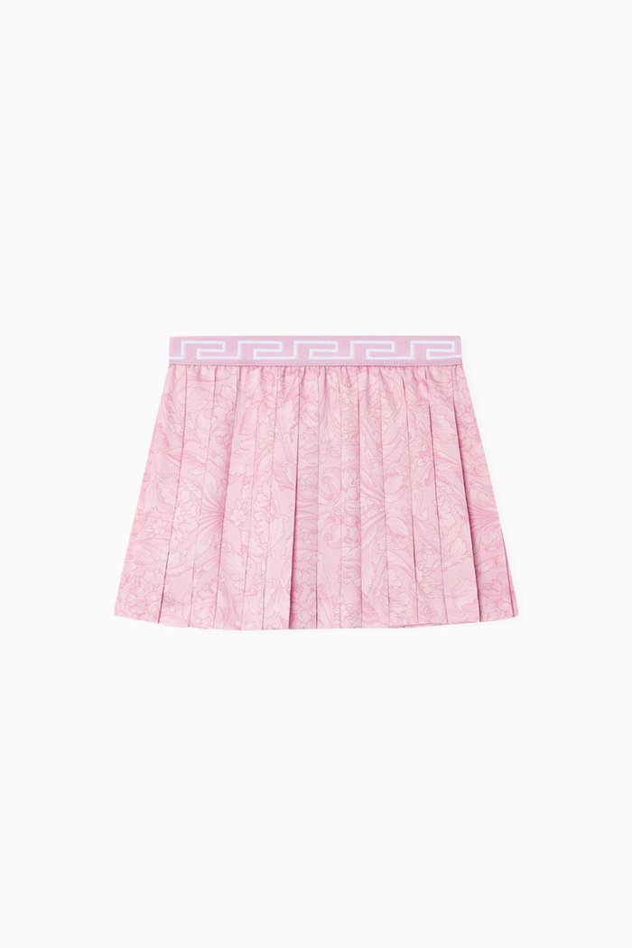 

Barocco Pleated Skirt, Pink