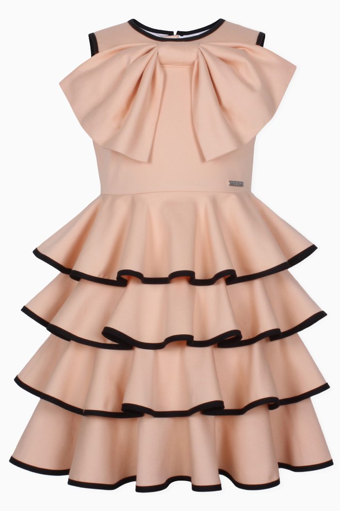 

Firebird Dress in Cotton-viscose Blend, Pink
