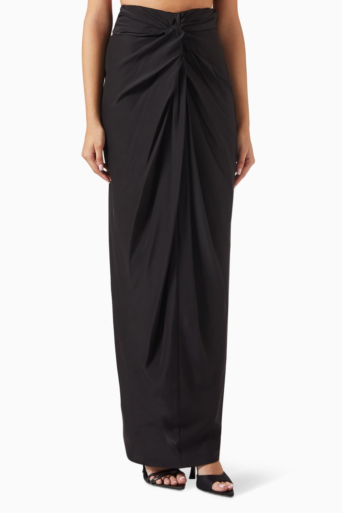 

Usuki Skirt in Silk, Black
